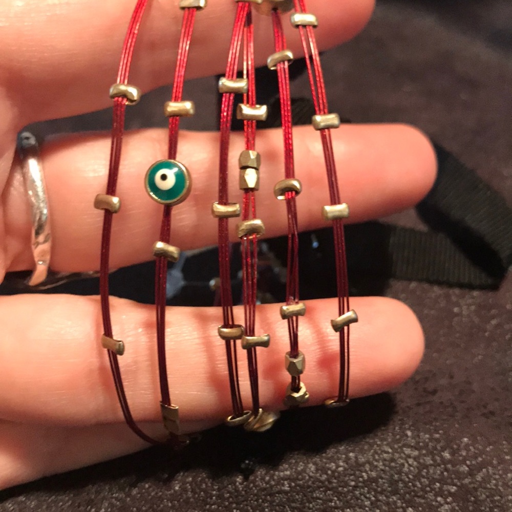 Evil eye bracelet